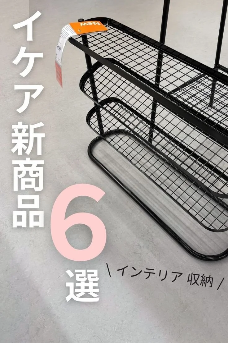 2025年最新｜IKEAの注目収納＆インテリア6選！人気アイテムが進化